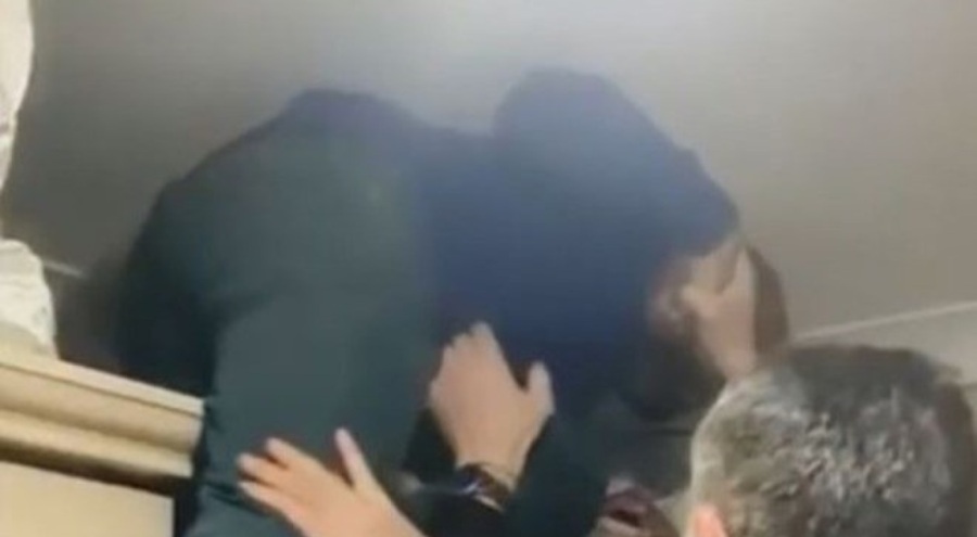 100 yıl hapis cezası bulunan şahıs gardırobun üzerinde yakalandı