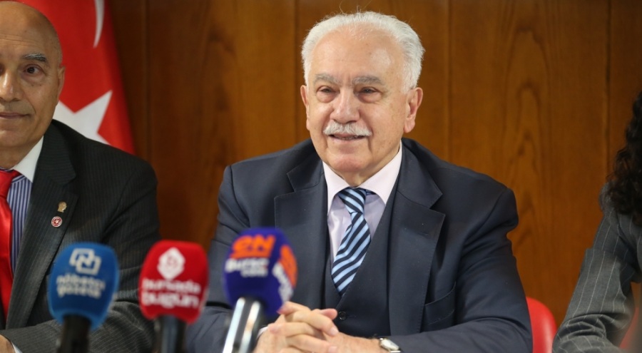 Vatan Partisi Genel Başkanı Perinçek, Bursa'da konuştu