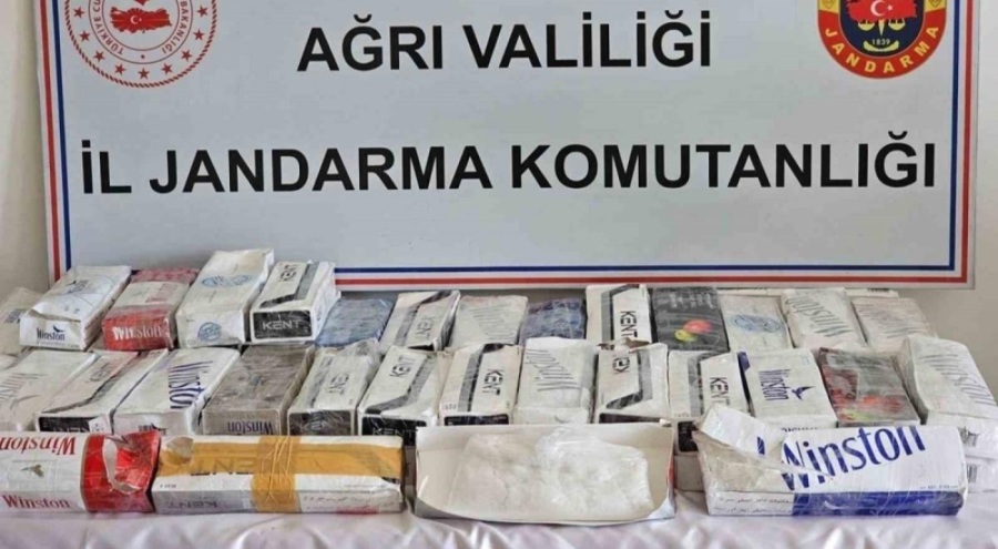 Ağrı'da operasyon! Kilolarca ele geçirildi
