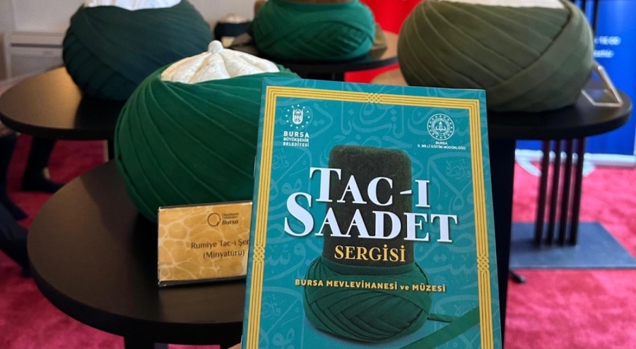 Bursa mevlevihanesi'nde Tac-ı Saadet sergisi açıldı