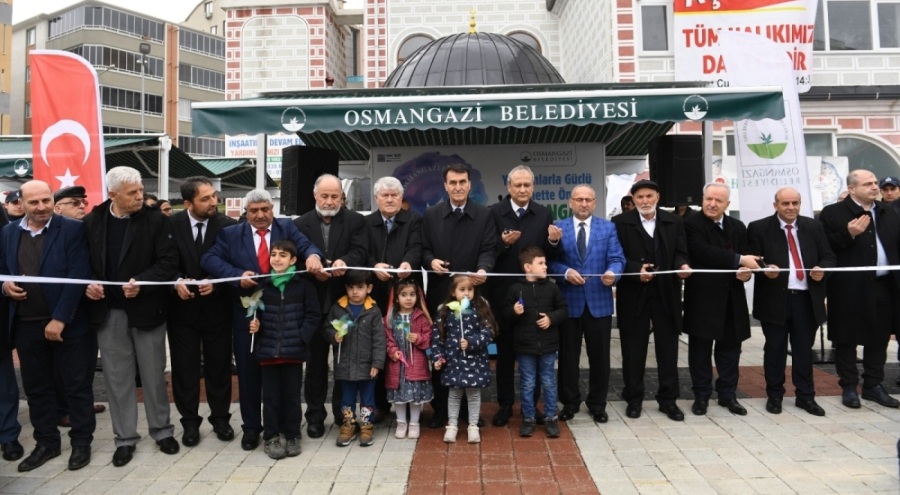 Bursa'da Güneştepe Siteler İsmail Çolpan Cami hizmete açıldı
