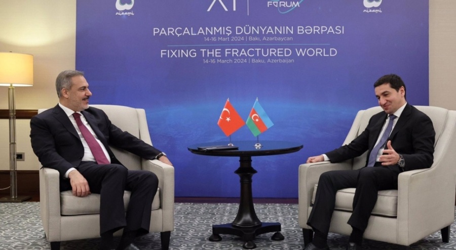 Dışişleri Bakanı Fidan, Bakü'de temaslarda bulundu