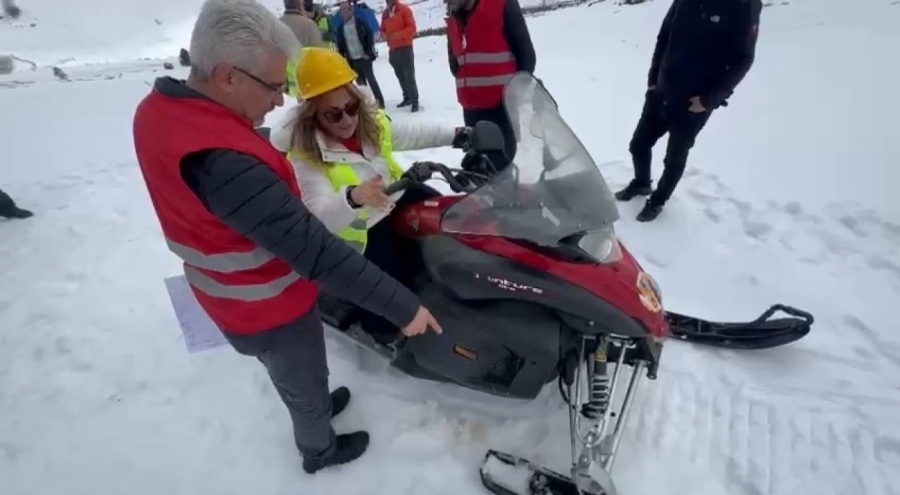 Snowtrack eğitim kursu Uludağ'da tamamlandı