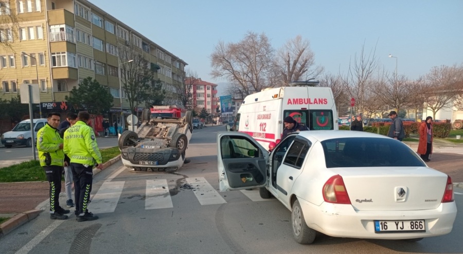 Bursa'da feci kaza!
