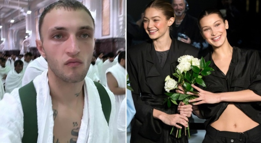 Gigi ve Bella Hadid'in erkek kardeşi Umre'ye gitti