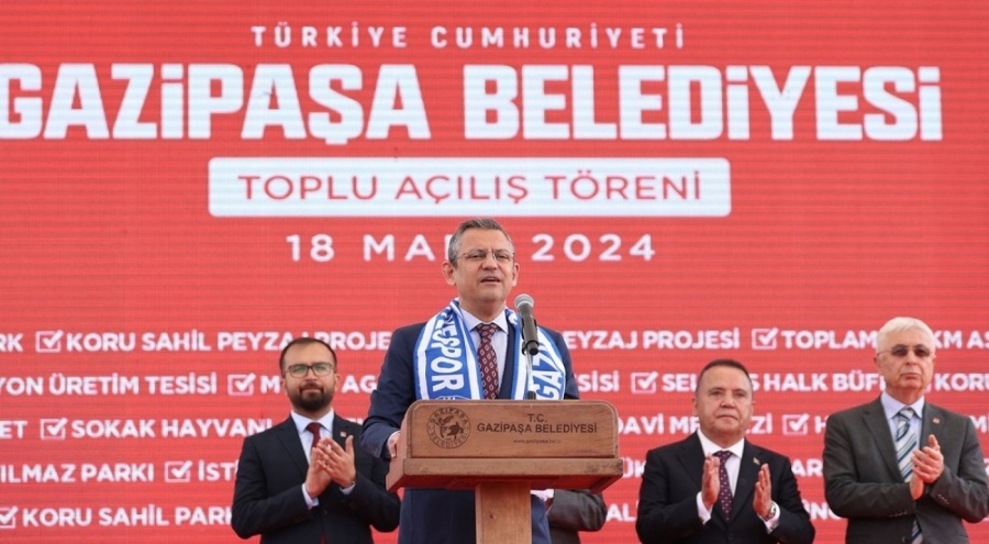 CHP Genel Başkanı  Özel: ''Antalya teşvik edilip kollanmalı''