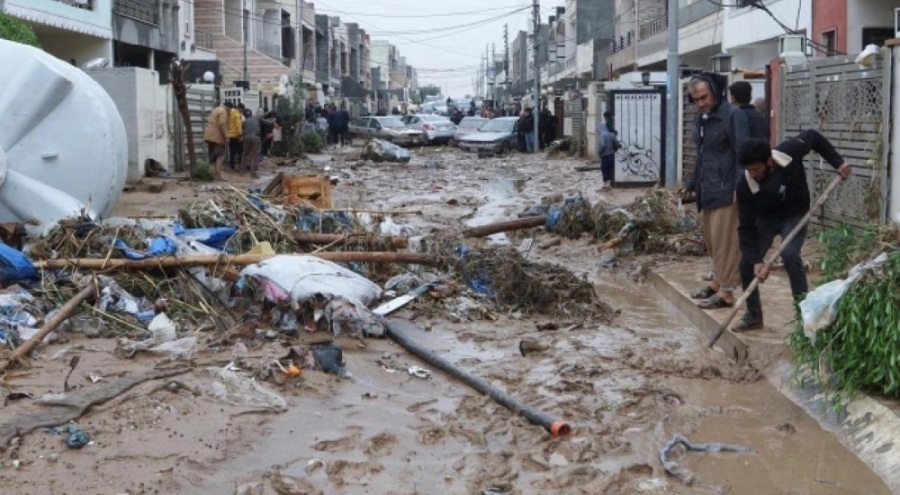 Irak'ta sel can aldı