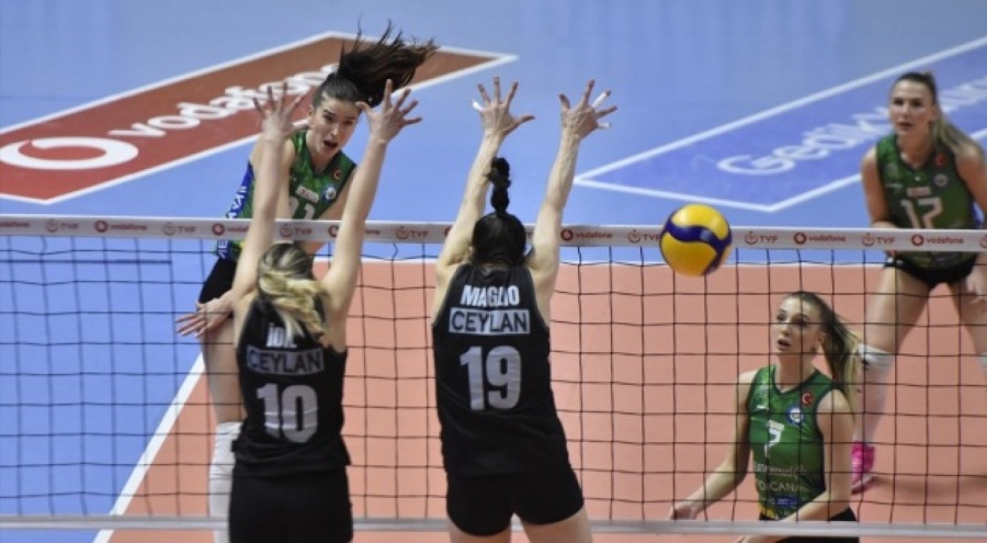 Nilüfer Belediyespor, Beşiktaş Ayos'u mağlup etti