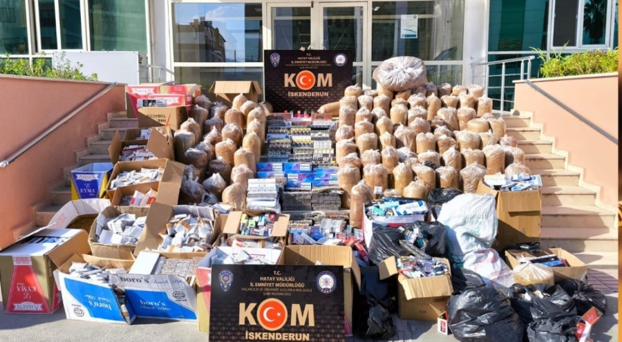 Hatay'da kaçakçılık operasyonu: 5 kişi tutuklandı