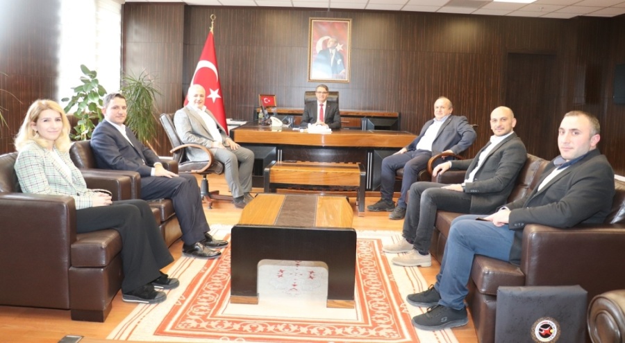 BEKSİAD'tan Yıldırım Kaymakamı'na ziyaret