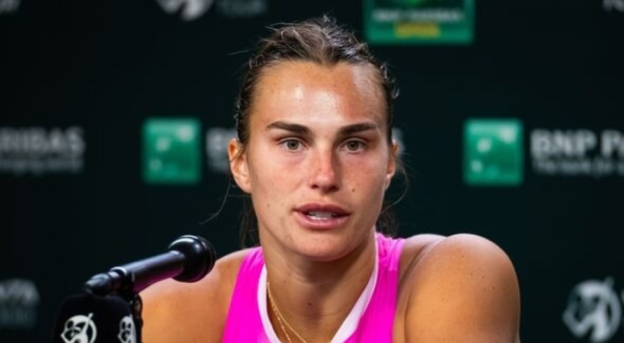 Ünlü tenisçisi Sabalenka bir kez daha yıkıldı