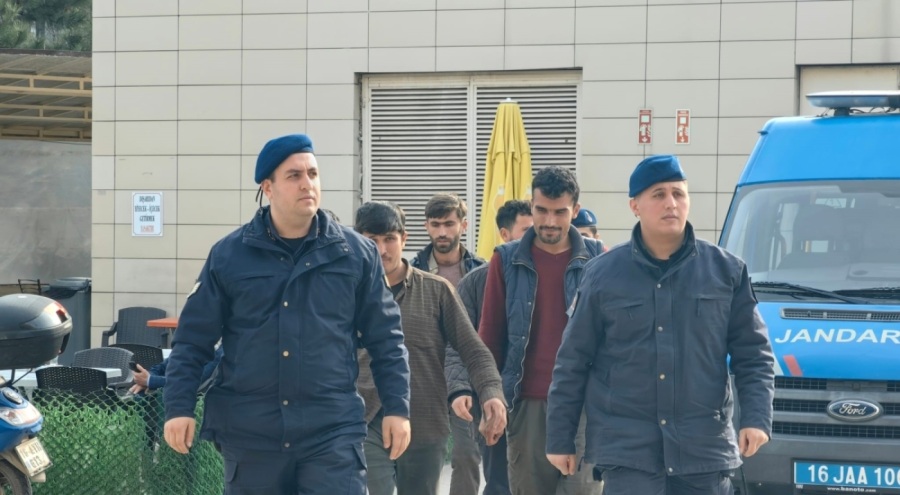 Bursa'da  çok sayıda kaçak göçmen yakalandı