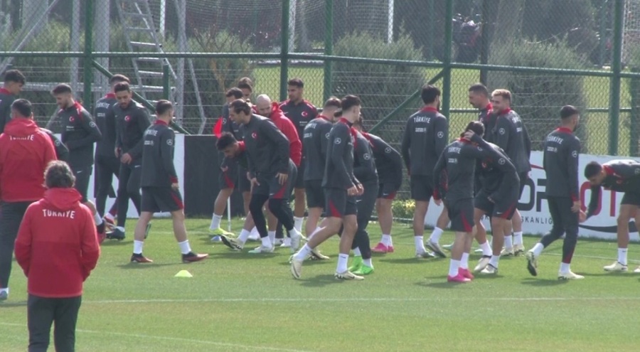 A Milli Takım, Macaristan ve Avusturya maçlarının hazırlıklarını sürdürdü