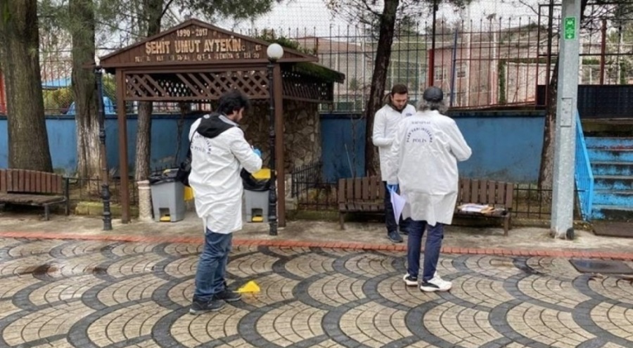 Lise bahçesinde 'kız arkadaşıma baktın' kavgası