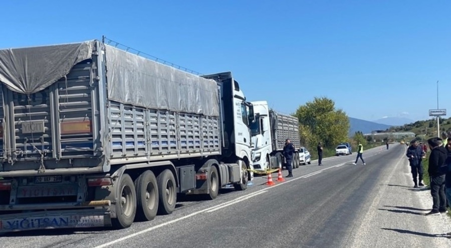 Arızalanan aracından inen sürücü TIR'ın çarpmasıyla hayatını kaybetti