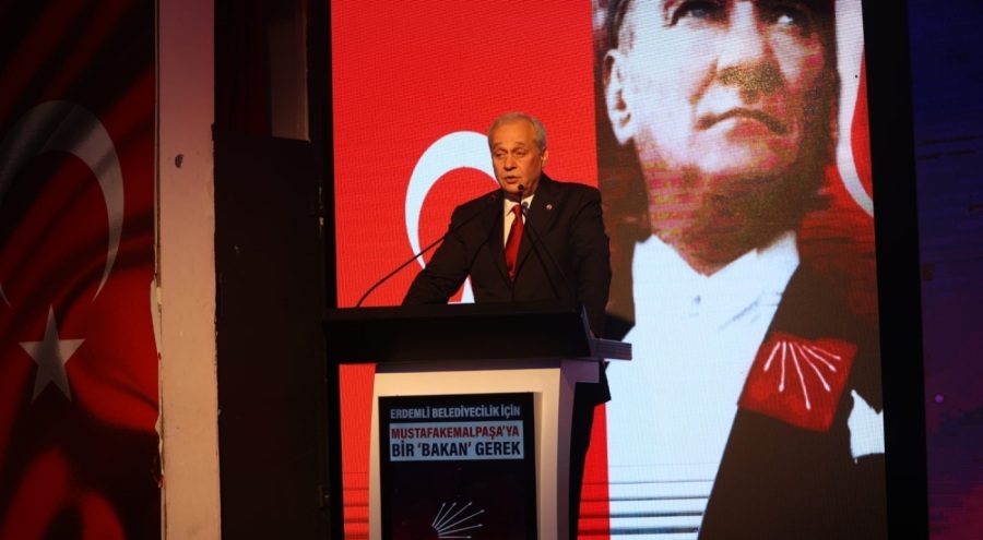 CHP Mustafakemalpaşa Belediye Başkan Adayı Şükrü Erdem: Evladı Fatihan'dan vatanperver çıkar
