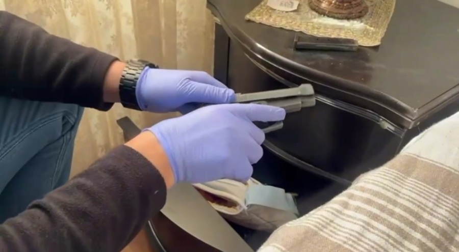 Tekirdağ'da sikke ve silah ele geçirildi