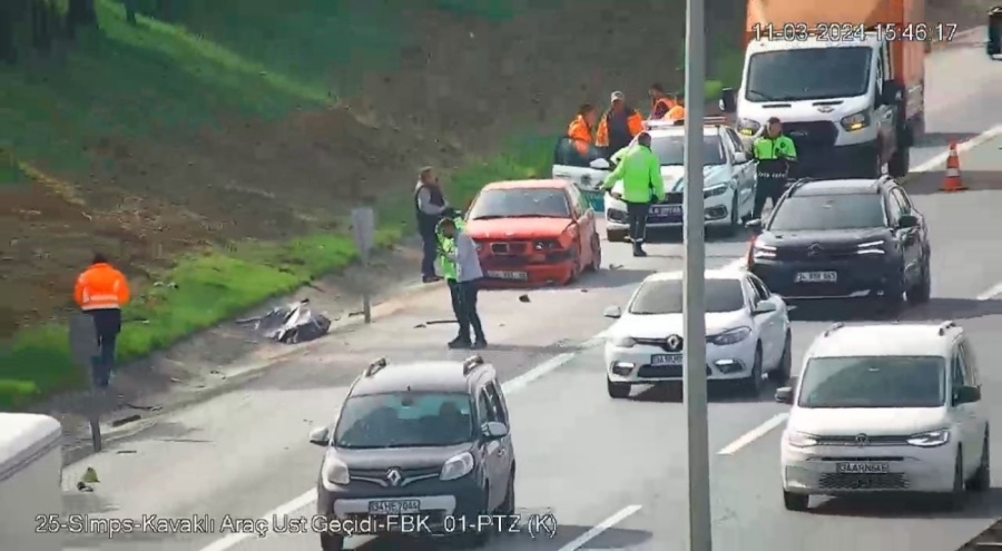 Aci ailesinin acı kaderi! Kazanın görüntüleri ortaya çıktı