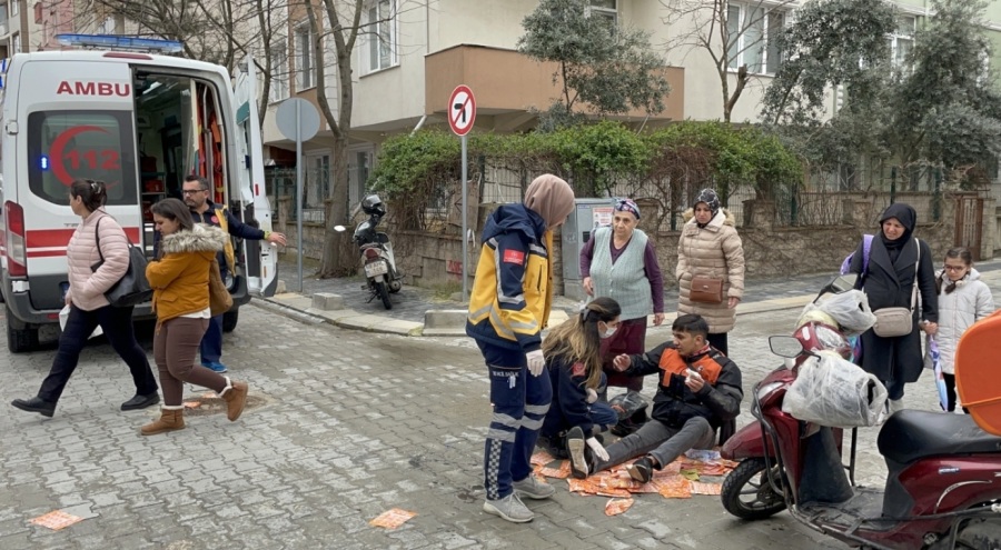 Çorlu'da trafik kazası