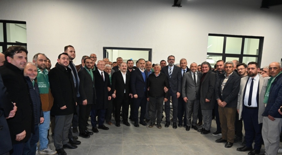 Bursa Büyükşehir Belediye Başkanı Aktaş, Soğanlı Mahallesi'nde  vatandaşlarla buluştu