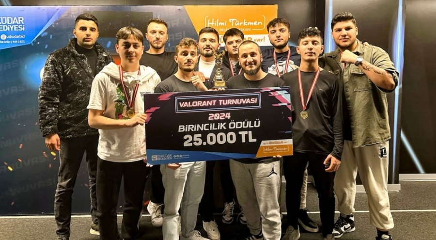 Mudanya E-Spor takımı, E-spor turnuvasında birinci oldu