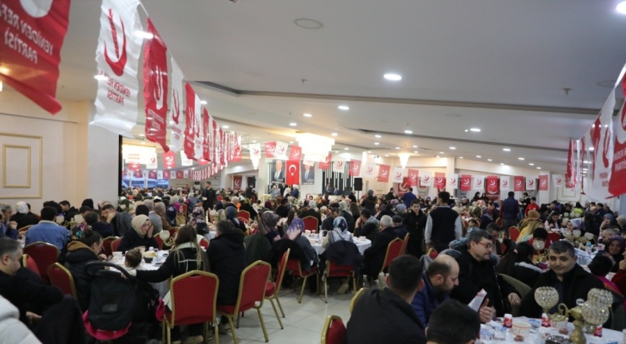 Yeniden Refah Partisi'nden Gemlik'te iftar
