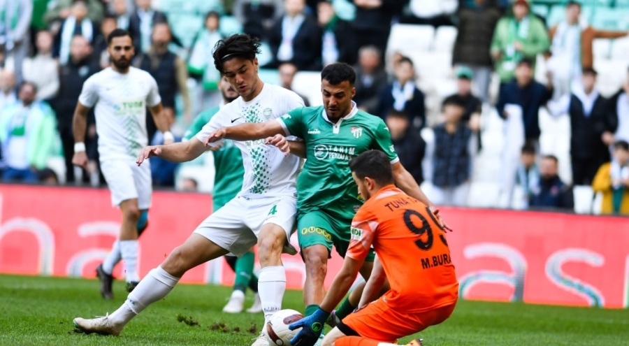 Bursaspor sahasında kaybetti