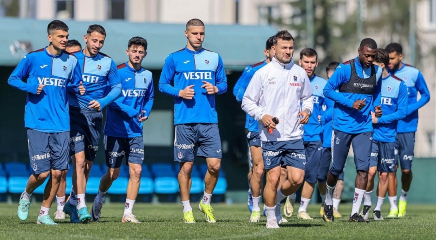 Trabzonspor maç hazırlıklarına başladı