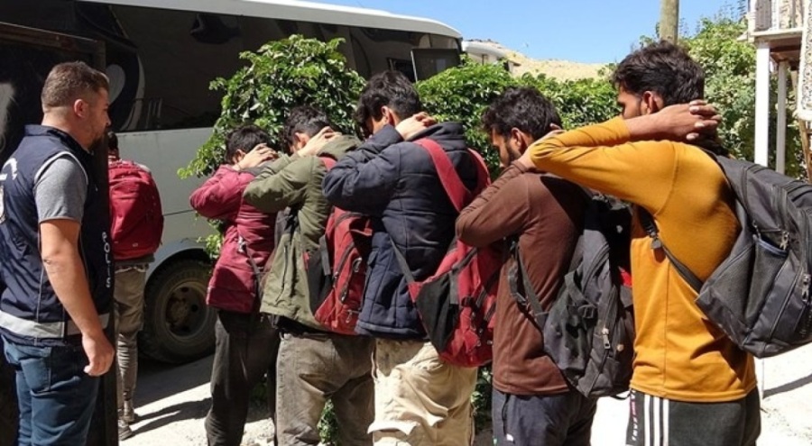 Edirne'de düzensiz göçmenler yakalandı