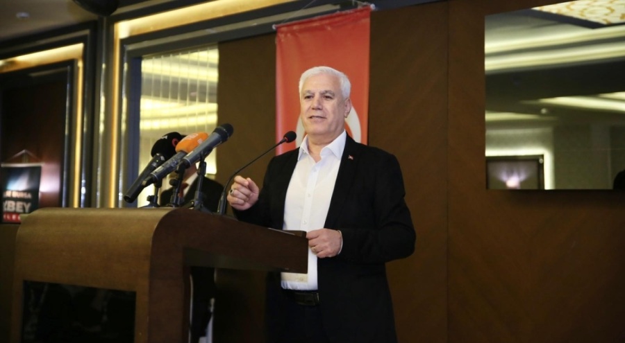 Bursa Büyükşehir Belediye Başkan Adayı Bozbey, Bursa Gönüllüleri ile seçim güvenliği toplantısında buluştu