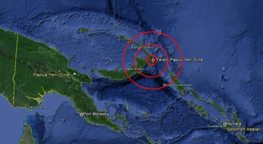 Papua Yeni Gine'deki deprem can aldı