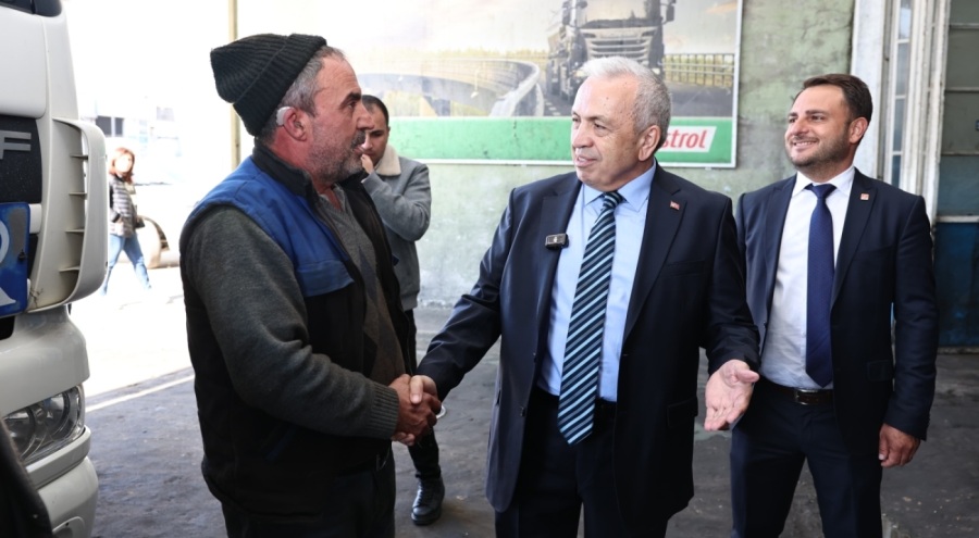 Nilüfer Belediye Başkan Adayı Şadi Özdemir'den Küçük Sanayi esnafına destek sözü