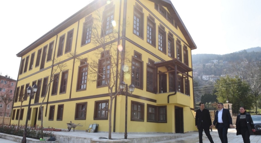 Bursa Osman Fevzi Efendi Köşkü projesinin yüzde 95'i tamamlandı