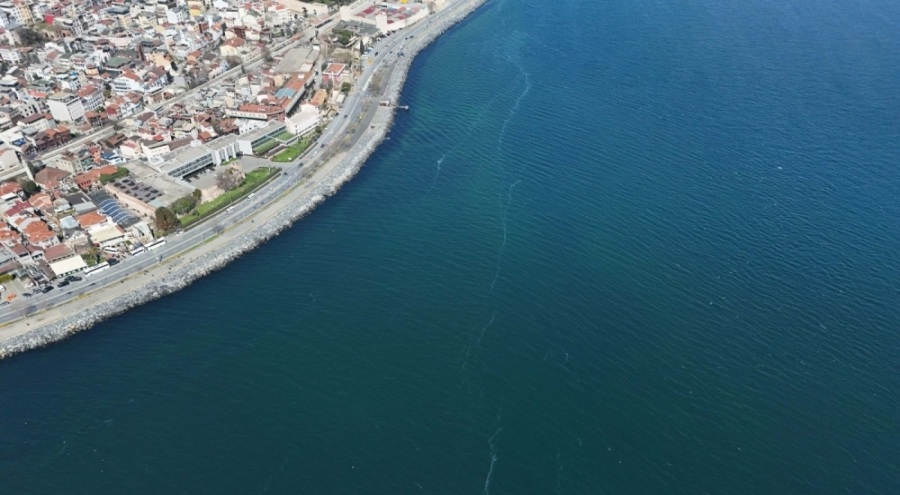 İstanbul açıklarında korkutan görüntü
