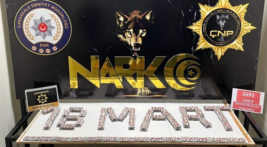 Çanakkale'de uyuşturucu operasyonu: 4 tutuklama