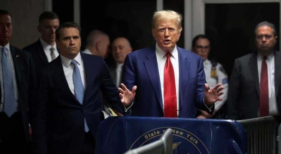 Eski ABD Başkanı Donald Trump'ın cezasında indirime gidildi