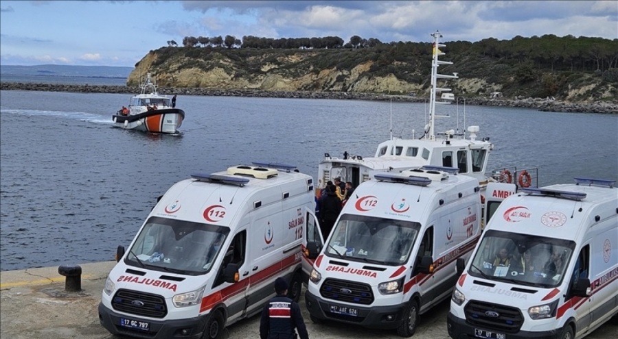 Çanakkale'deki kayıp göçmenleri arama çalışmaları sürüyor