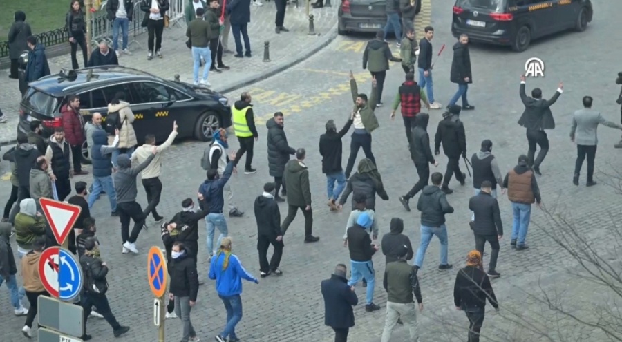 Terör örgütü yandaşları, Belçika'da Türklere ait ev ve iş yerlerine saldırdı