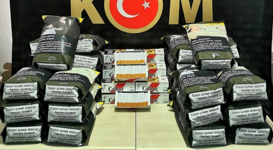 Tütün kaçakçılarına yönelik operasyon