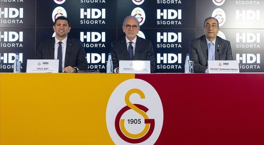 Galatasaray Kulübü, HDI Sigorta ile sponsorluk sözleşmesi imzaladı