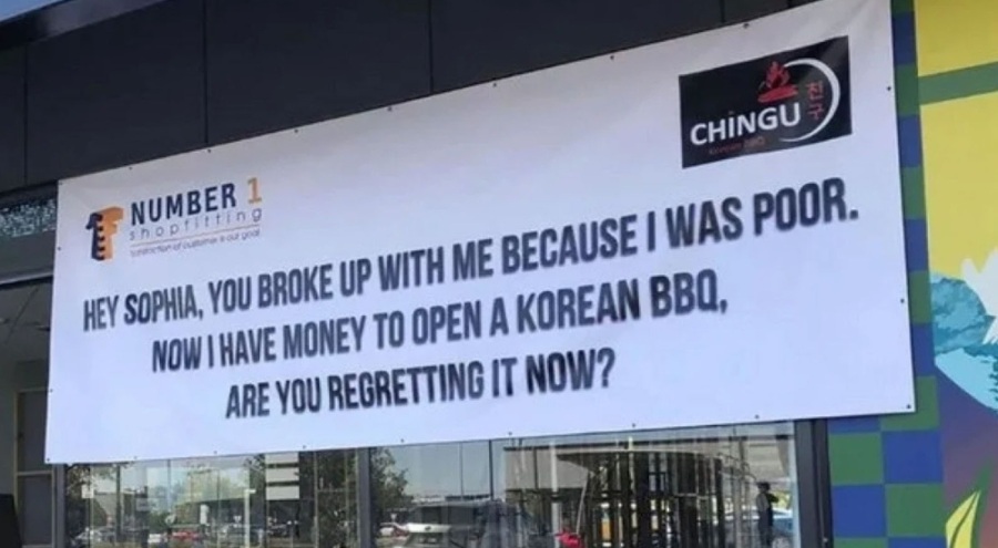 Avustralya'da kendisinden ayrılan sevgilisi için yaptığıyla şaşırttı