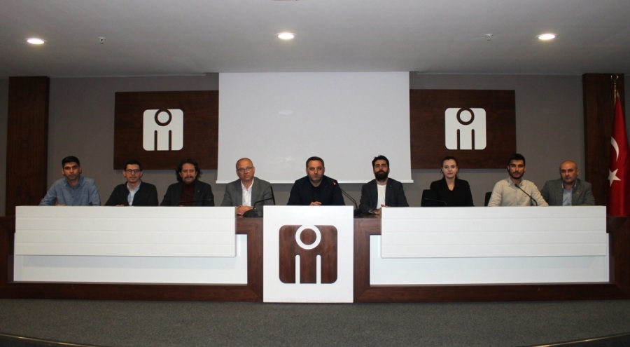 İMO Bursa Şubesi 'Şantiyede Şiddete Son' başlığıyla basın açıklamasında bulundu