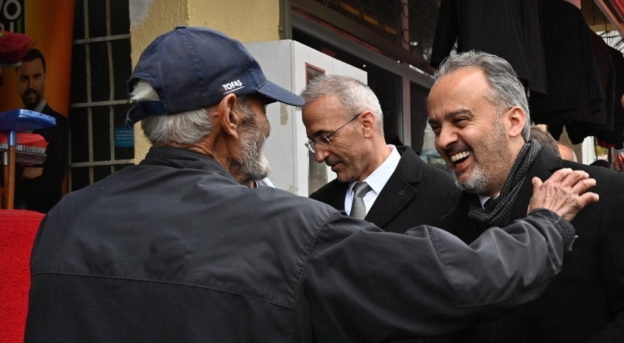 Bursa'da emekliye bayram destek çeki verildi