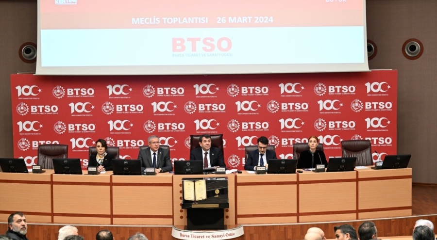 BTSO Mart Ayı Meclis Toplantısı gerçekleştirildi