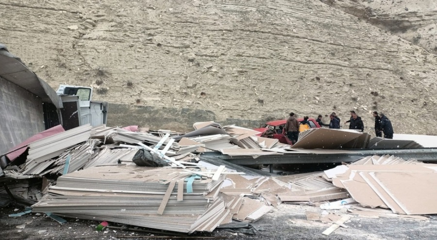 Sivas'ta trafik kazasında 1 ölü, 4 yaralı