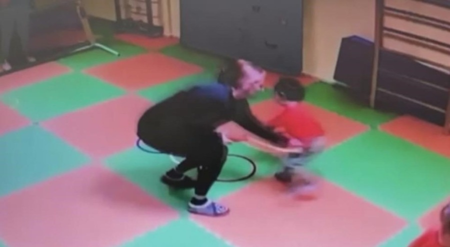 Özel kreşte çocuklara şiddet!