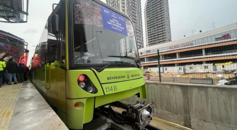 Bursa metrosu, Geçit - Balat istasyonunda test seferleri başladı!