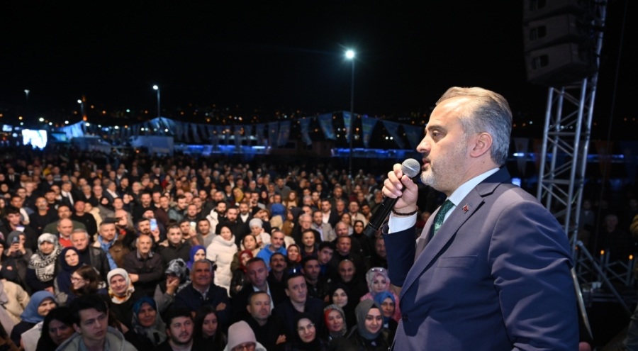 Bursa Büyükşehir Belediye Başkanı Aktaş, Gemlik'te vatandaşlarla buluştu