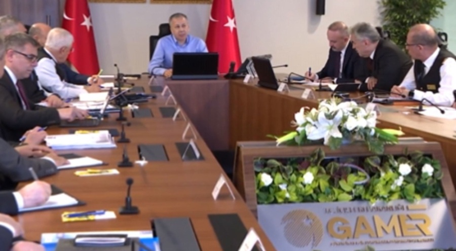 Bakan Yerlikaya başkanlığında 'seçim güvenliği' toplantısı yapıldı