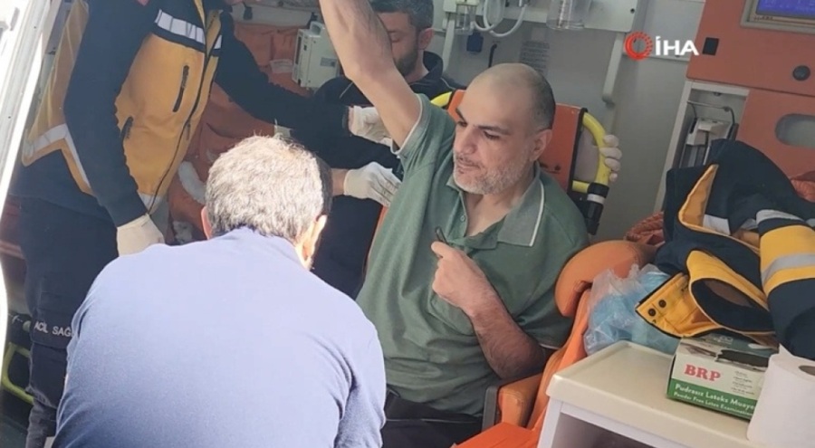 SMA hastası vatandaş oyunu ambulansta kullandı